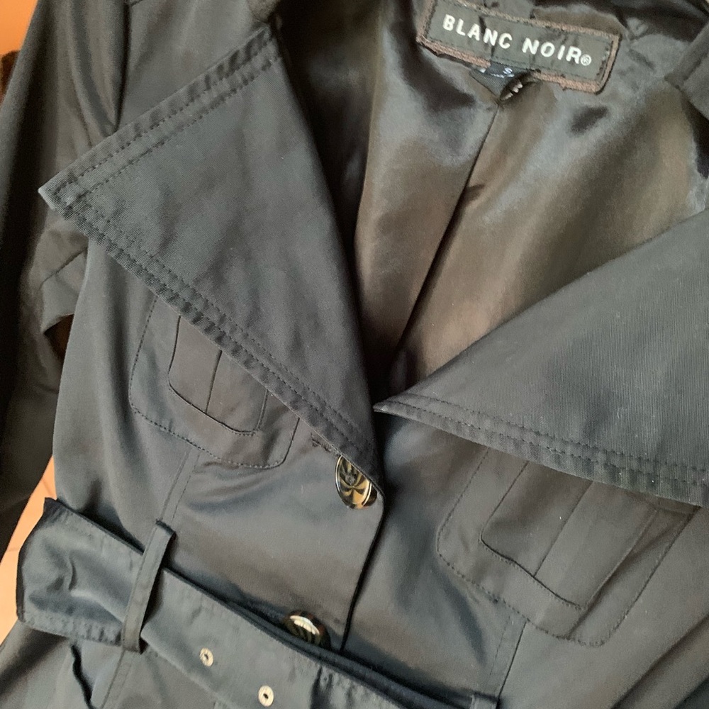 Blanc Noir Trench Coat